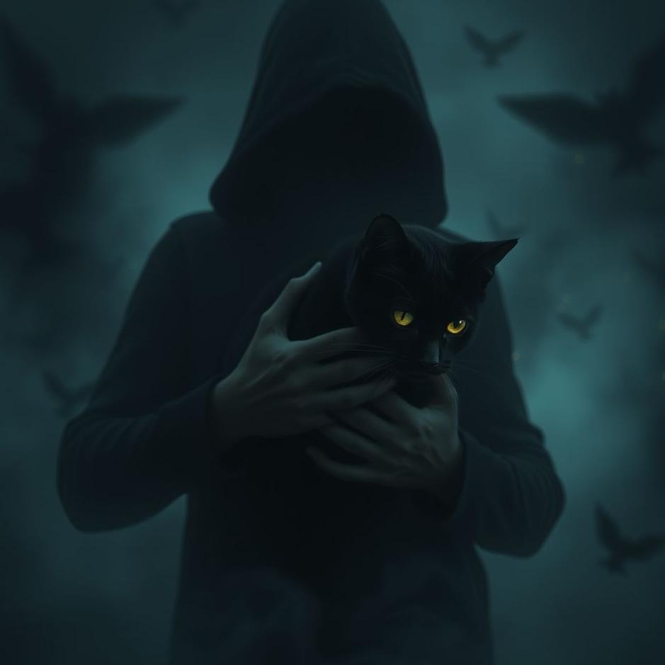 Dream : Strangling a black cat in a dream