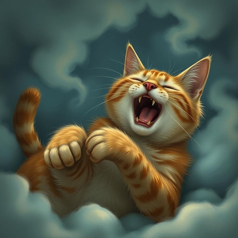 Dream : Strangling a cat in a dream