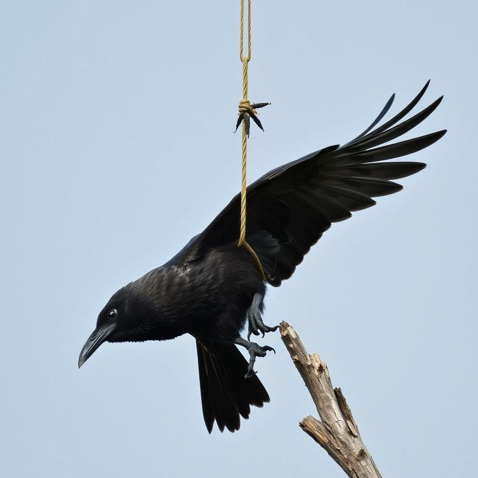 Dream : Strangling a crow