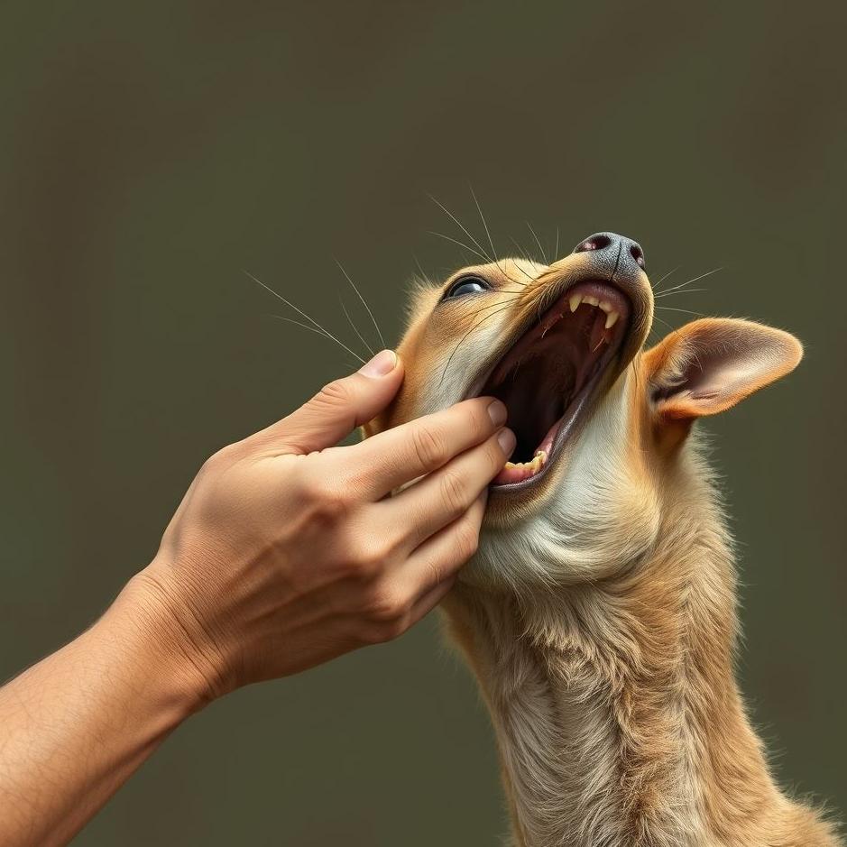 Dream : Strangling an animal