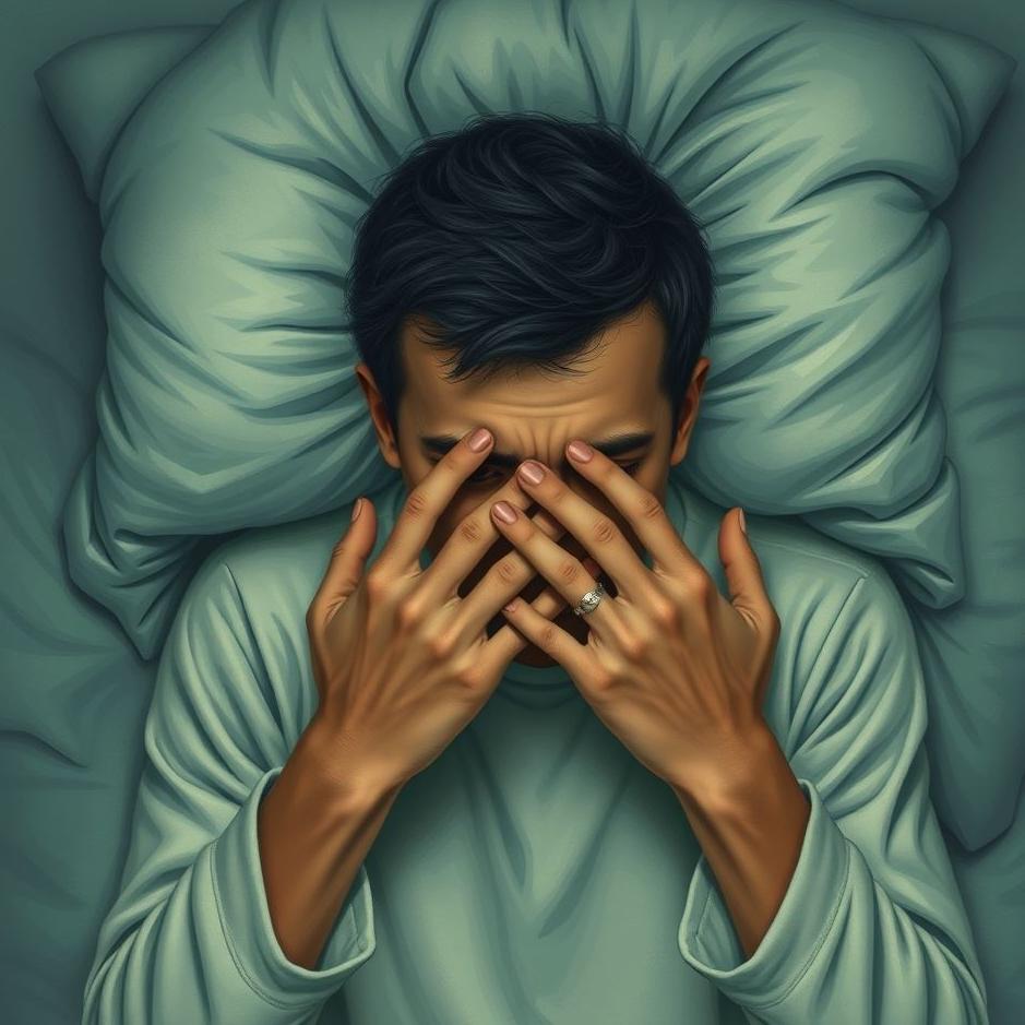 Dream : Strangling yourself with your hands in a dream