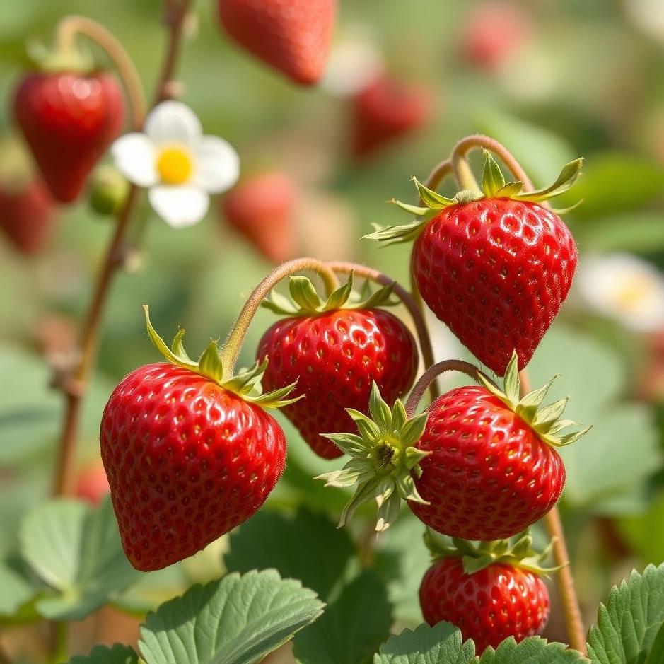 Dream : Strawberries in season in a dream