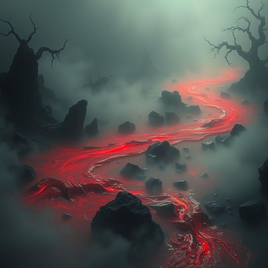 Dream : Stream of blood in a dream