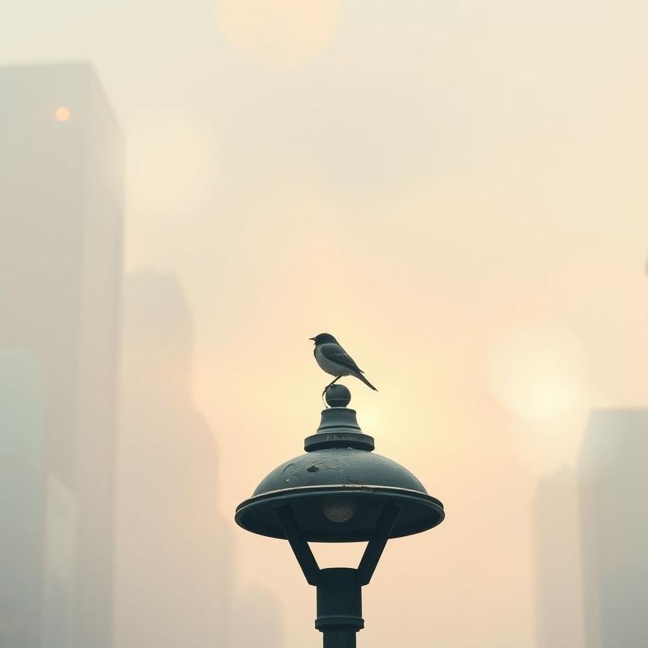 Dream : Street bird in a dream