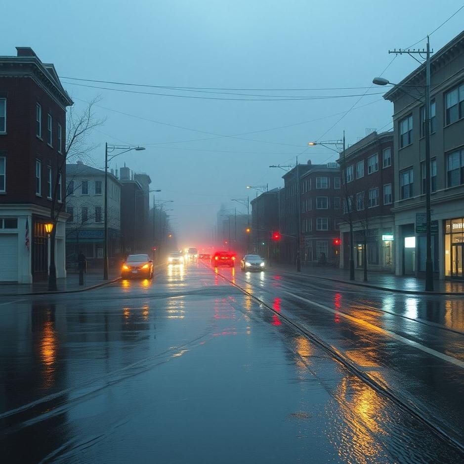 Dream : Street flooded in a dream