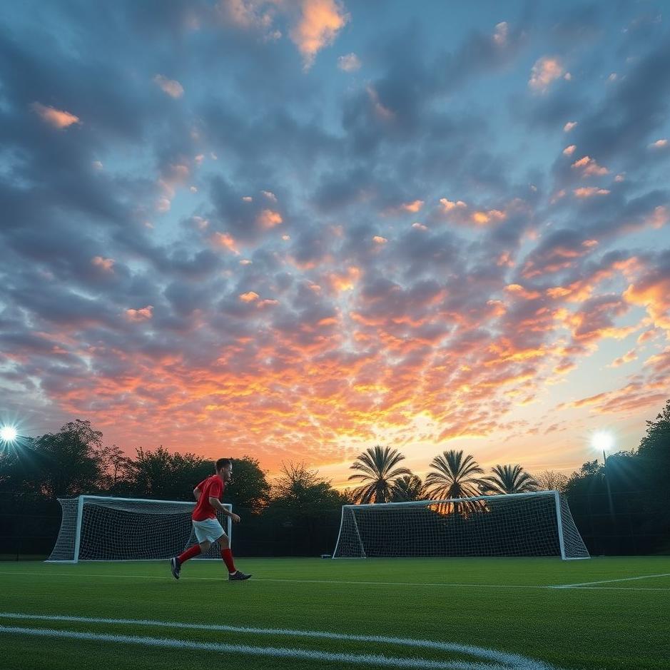 Dream : Striking a goal in a dream