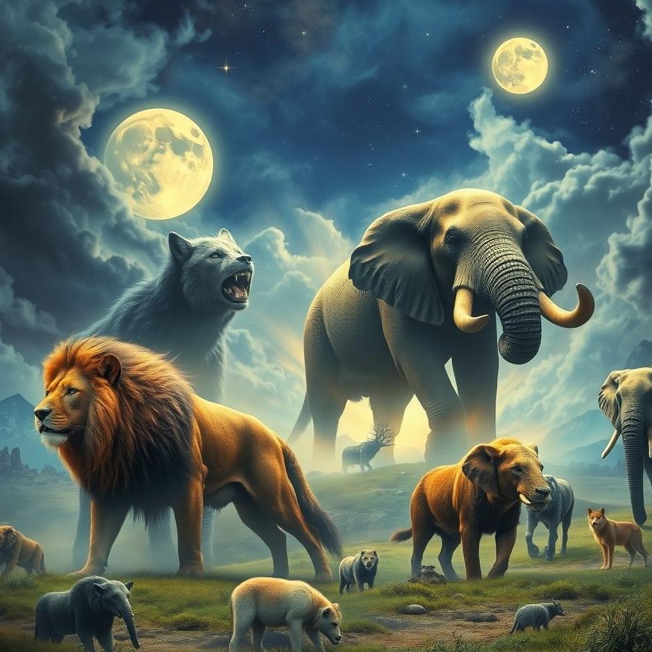 Dream Dictionary : Strong animals in a dream