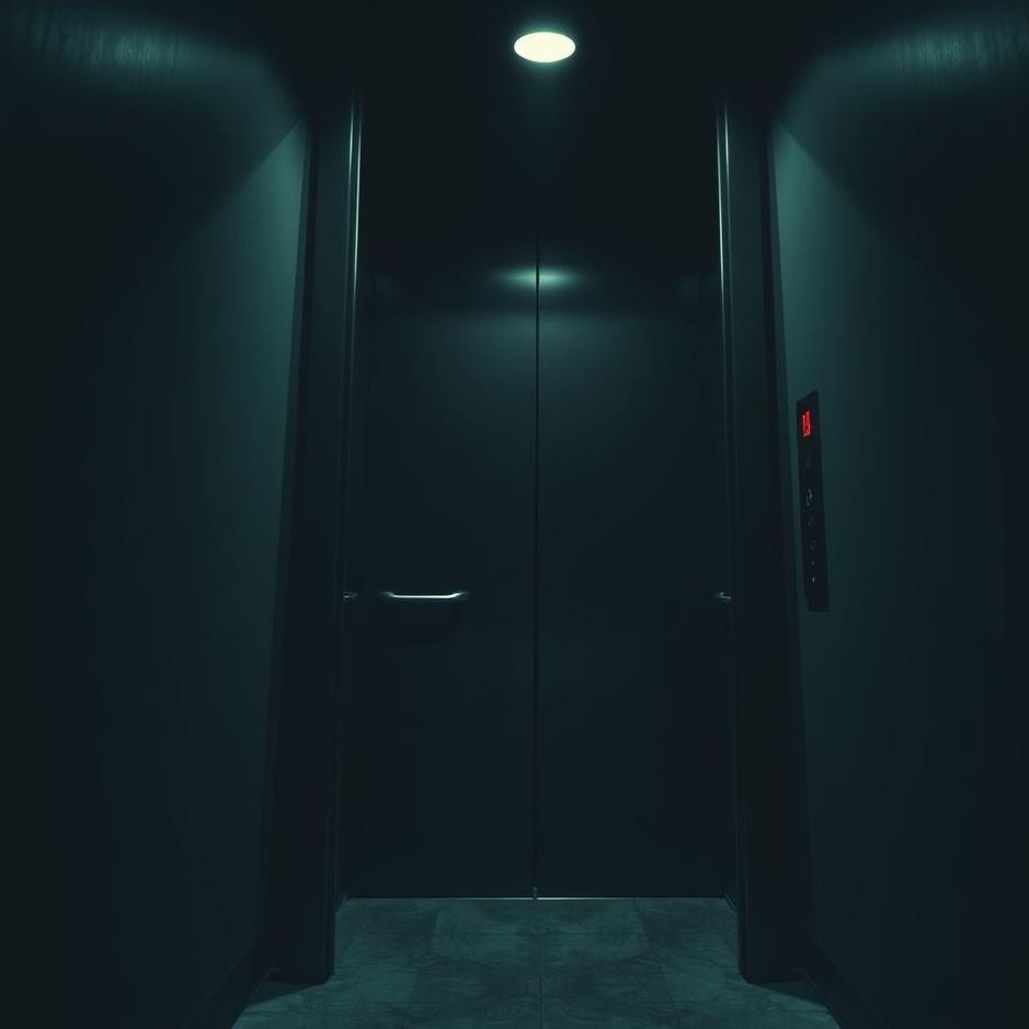 Dream : Stuck in a dark elevator in a dream