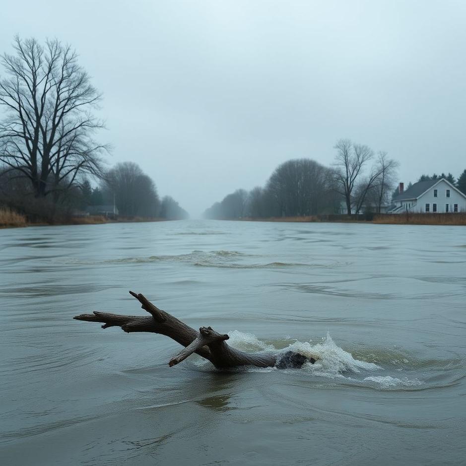 Dream : Stuck in a flood in a dream