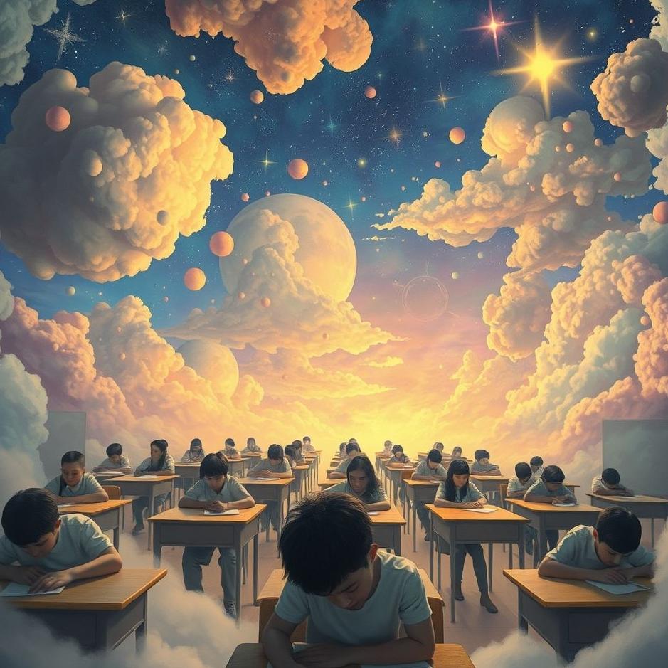 Dream : Studying high school in a dream