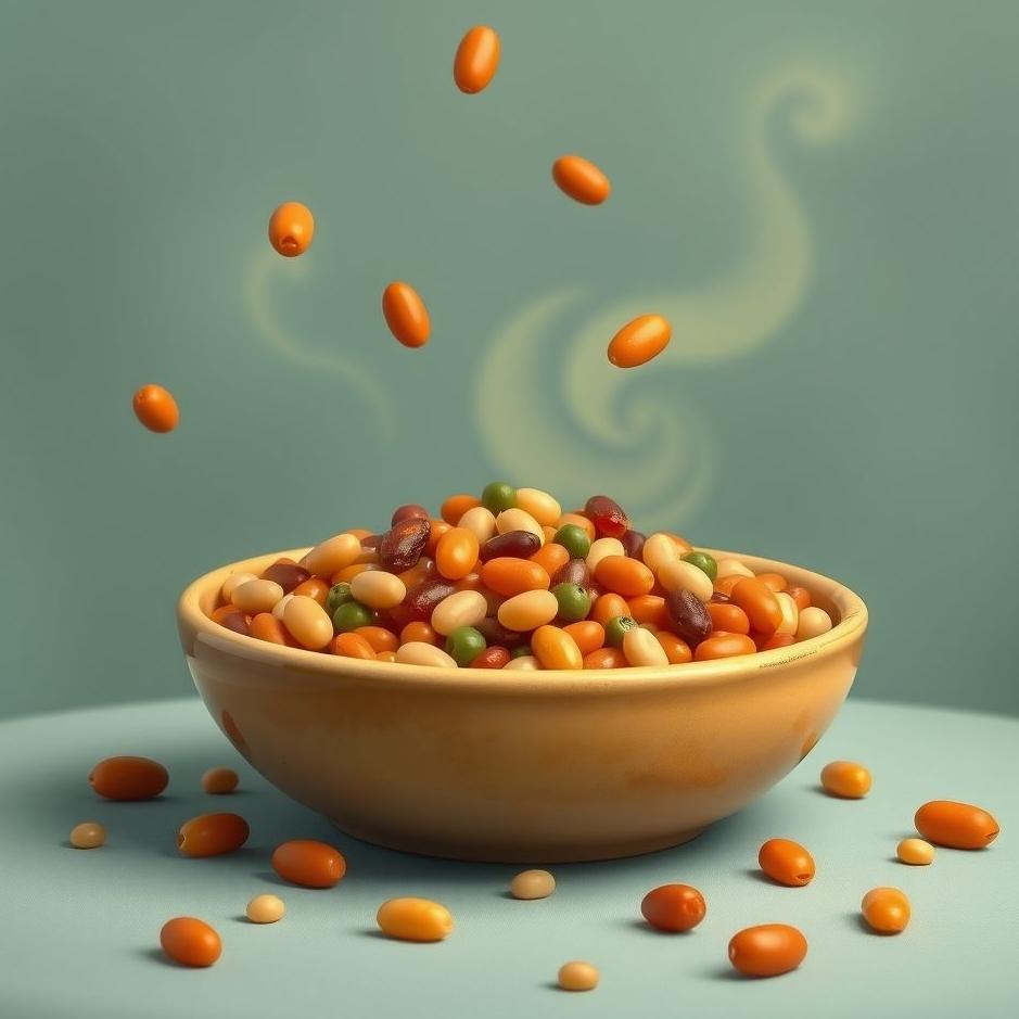 Dream : Stuffed beans in a dream