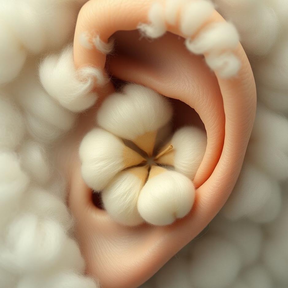 Dream : Stuffing cotton in the ear in a dream