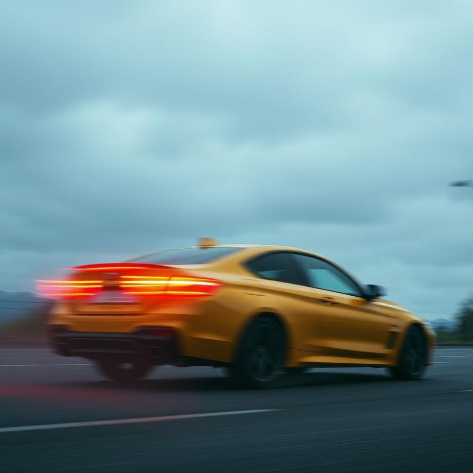 Dream : Sudden brake in the dream