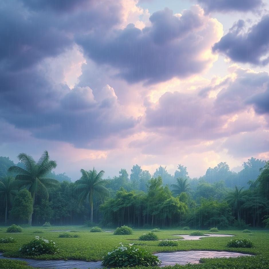 Dream : Sudden rain in the dream