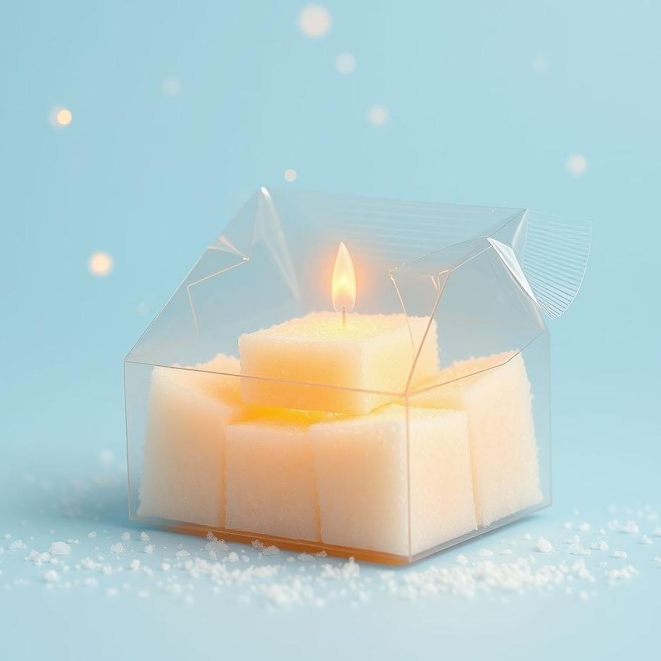 Dream : Sugar cube package in a dream