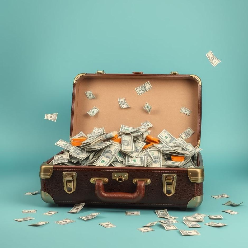 Dream : Suitcase full of money in a dream