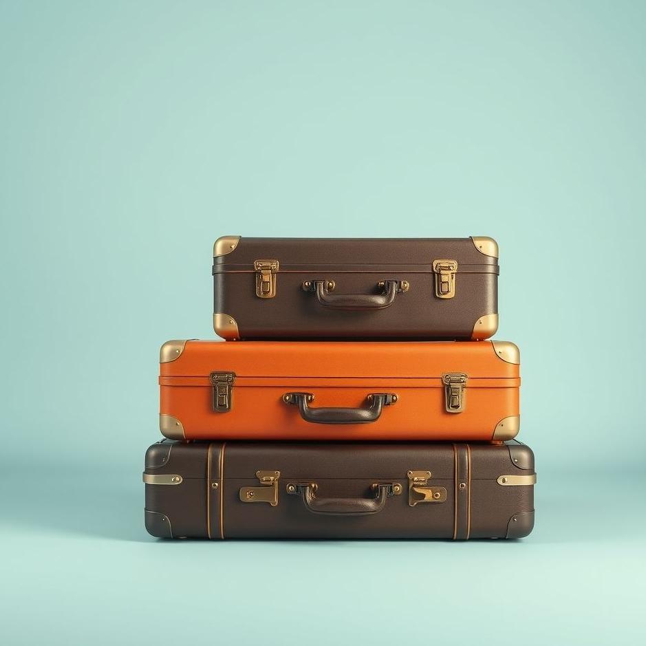 Dream : Suitcases inside each other in a dream