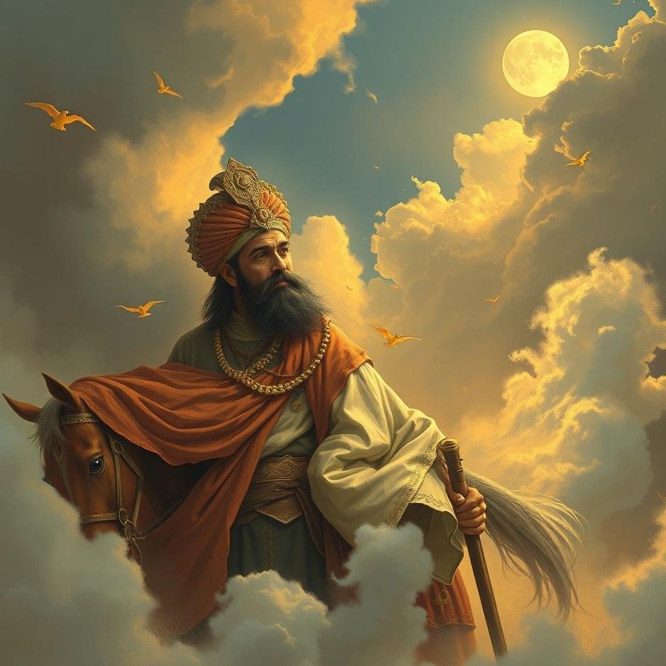 Dream : Sultan and a prince in a dream