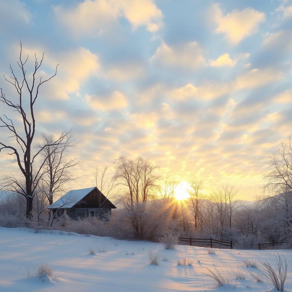 Dream : Summer in a winter day in a dream