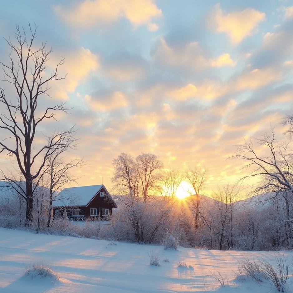 Dream : Summer in winter in a dream