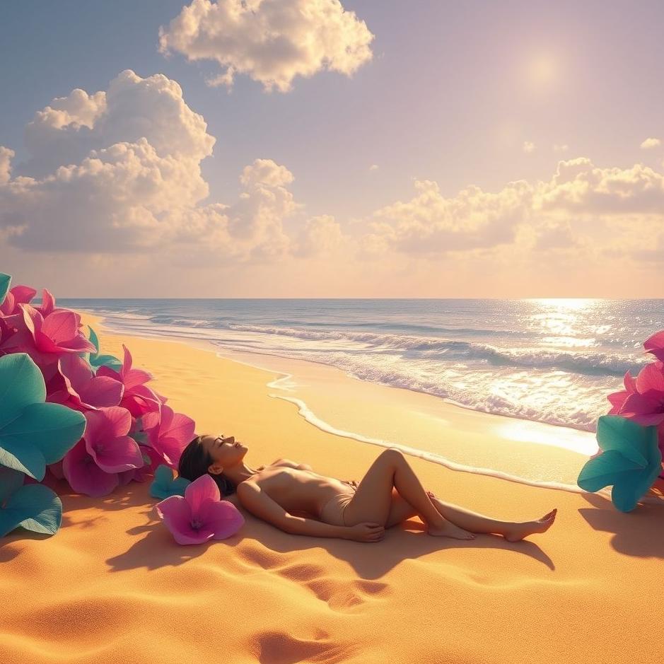 Dream : Sunbathing in a dream