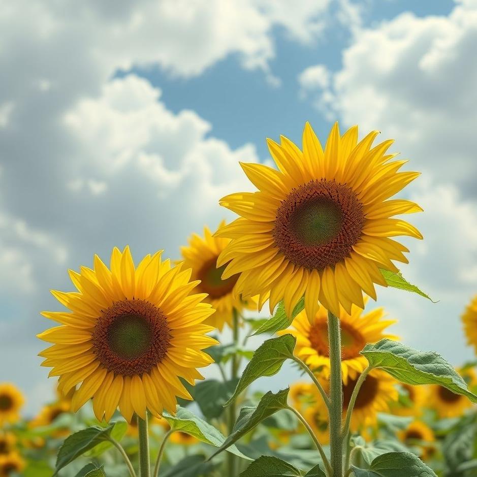 Dream : Sunflowers in the dream