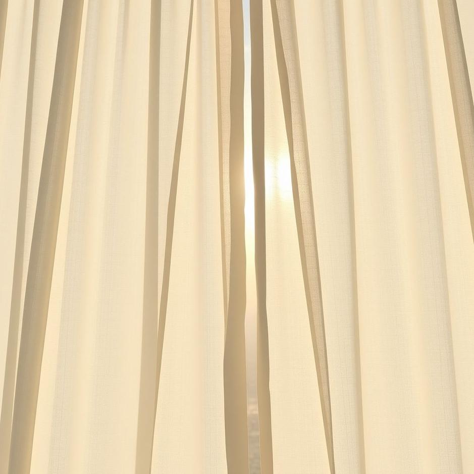 Dream : Sunshade curtains in a dream
