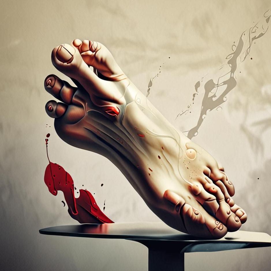Dream : Superior bleeding of the foot in the dream