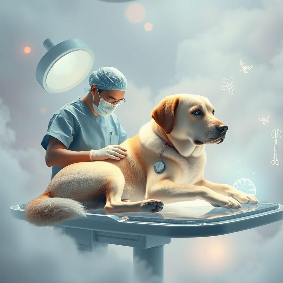 Dream : Surgery on a dog in a dream