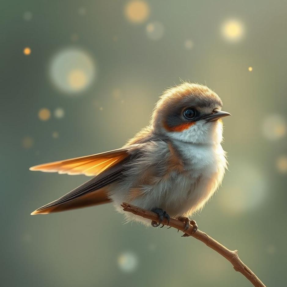 Dream : Swallow cub in a dream