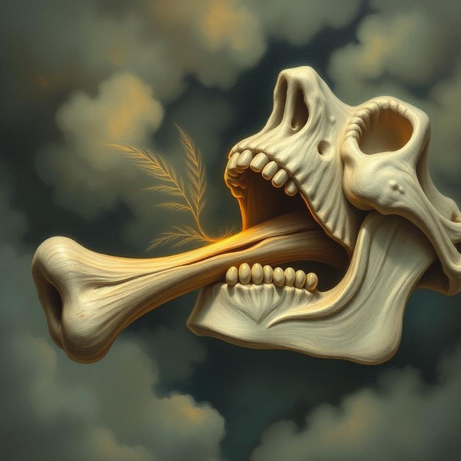 Dream : Swallowing a bone in a dream