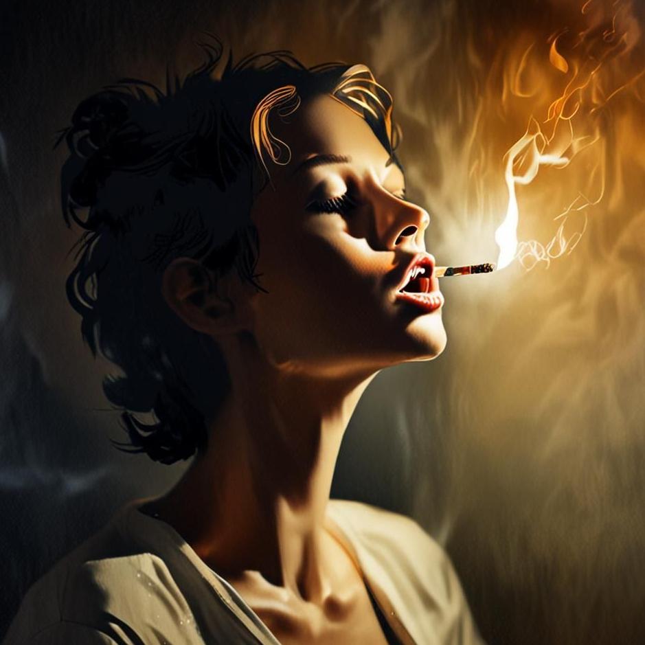 Dream : Swallowing a cigarette in a dream