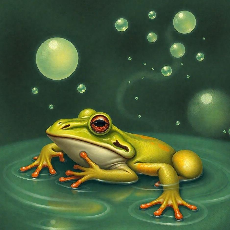 Dream : Swallowing a frog in a dream