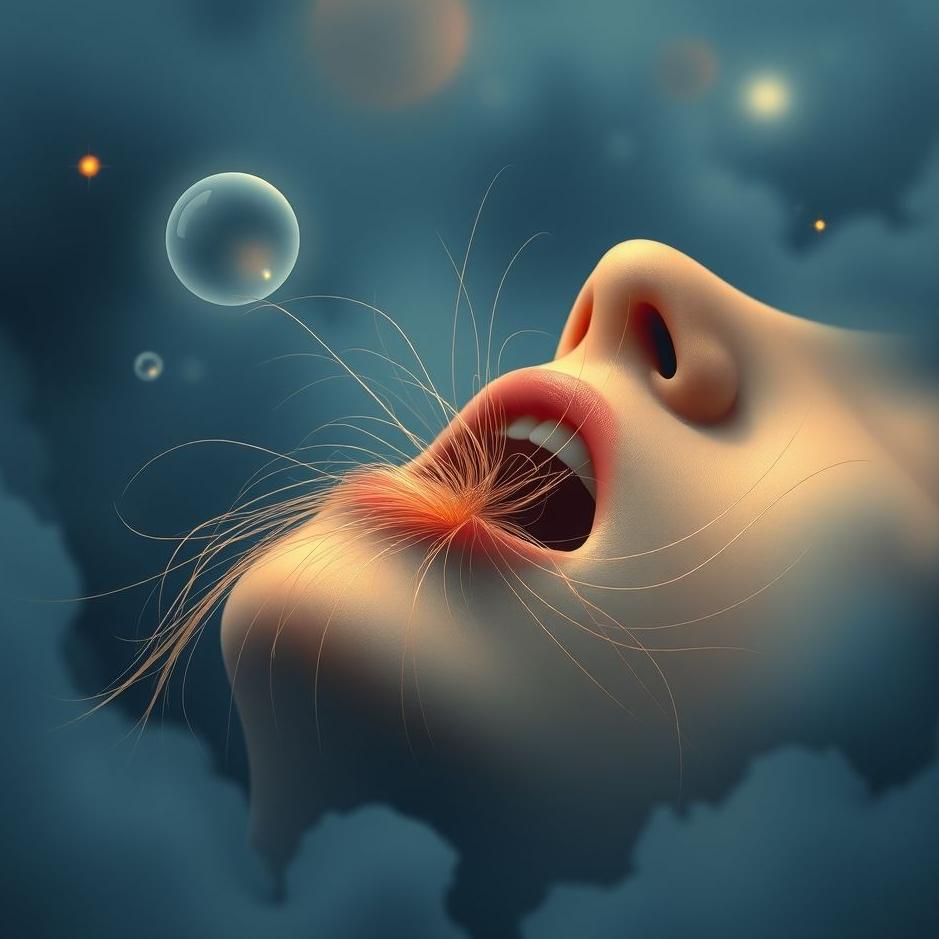 Dream : Swallowing a hair in a dream