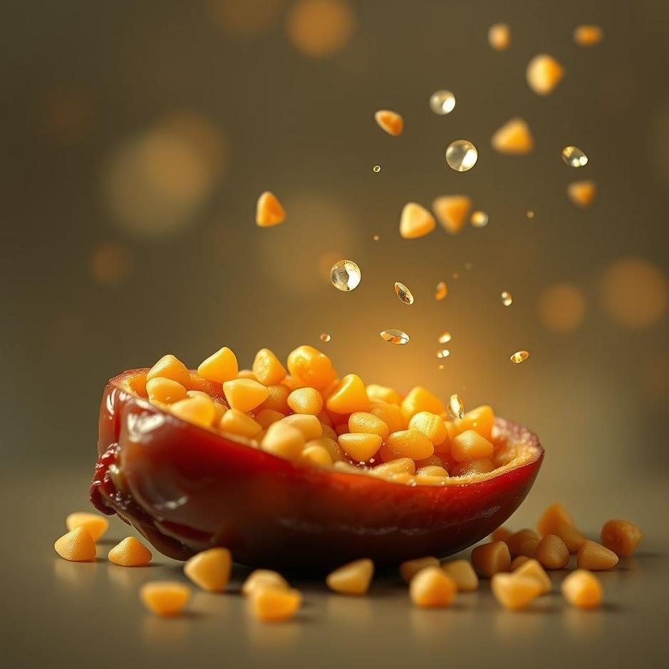 Dream : Swallowing date seeds in a dream