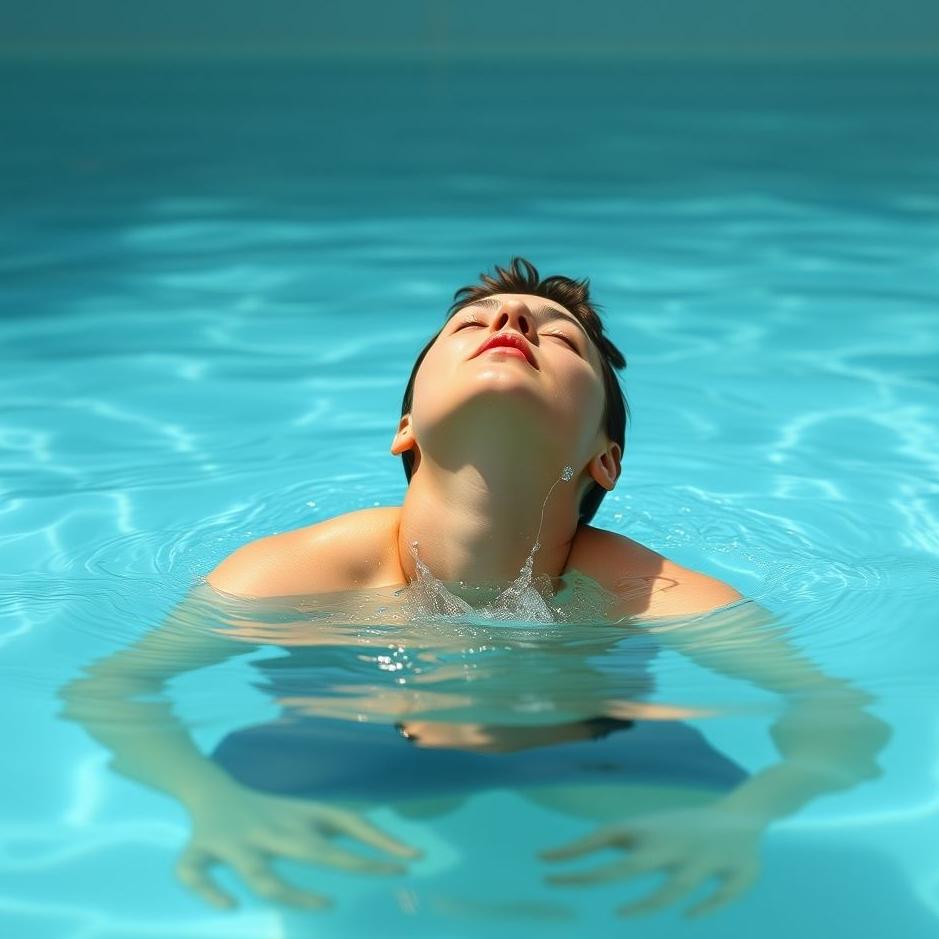 Dream : Swallowing water in a pool in a dream