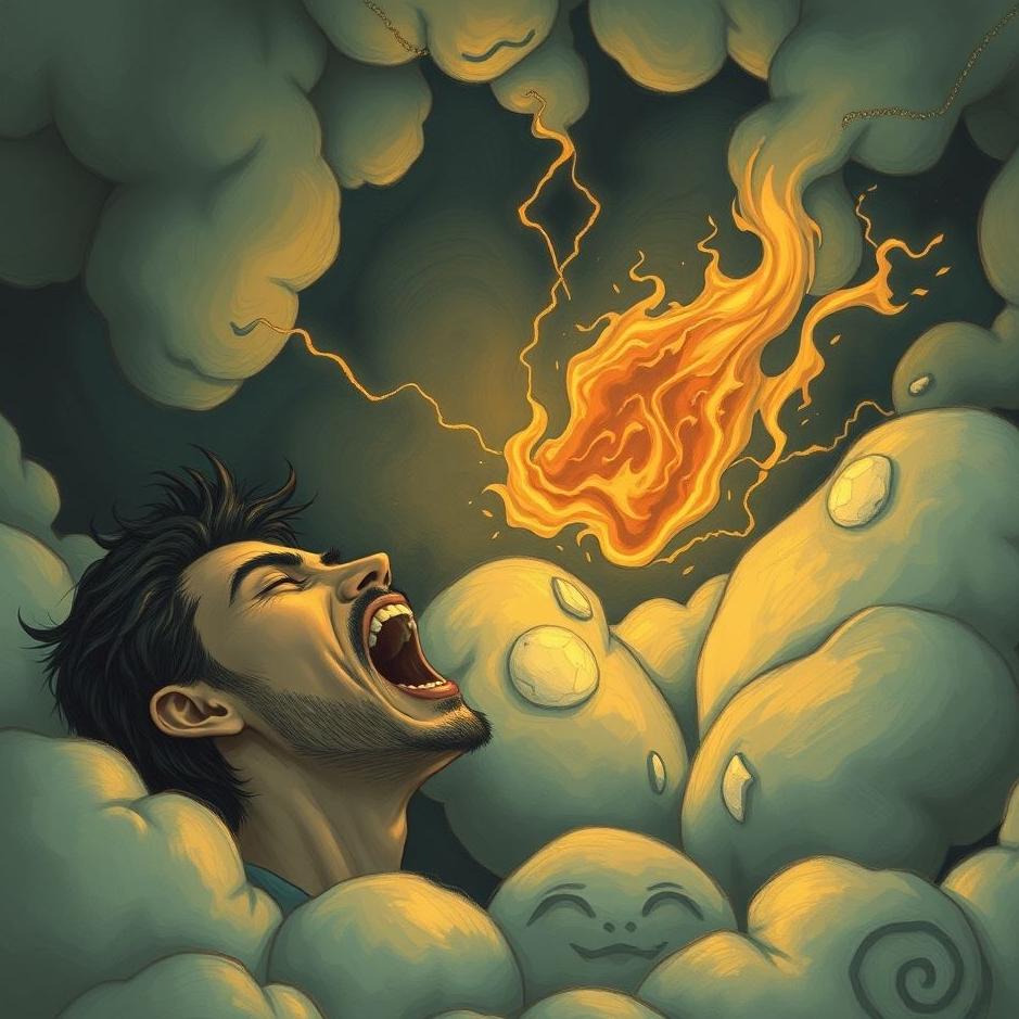 Dream : Swearing and shouting in a dream