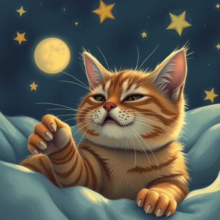 Dream : Swearing cat in a dream