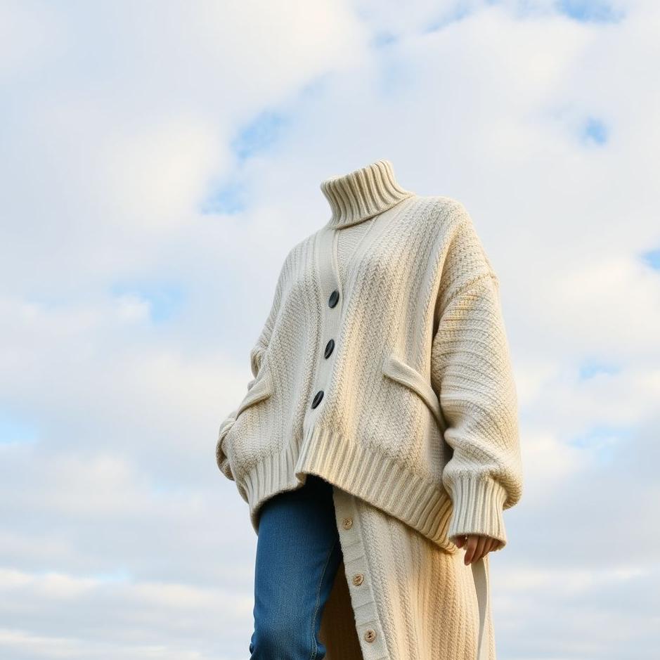 Dream : Sweater coat in a dream
