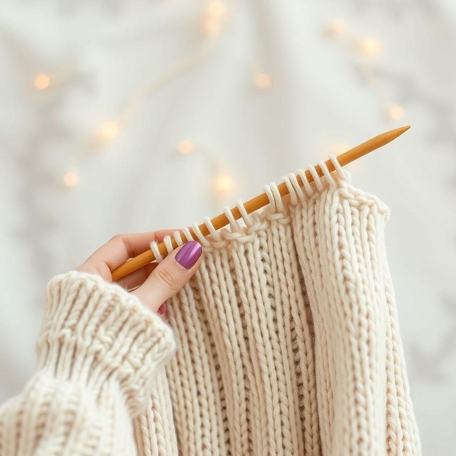 Dream : Sweater needle in a dream