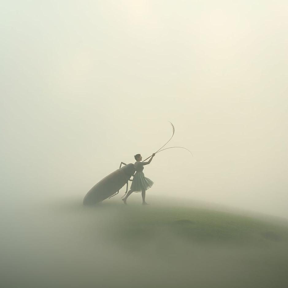 Dream : Sweeping a cockroach in a dream