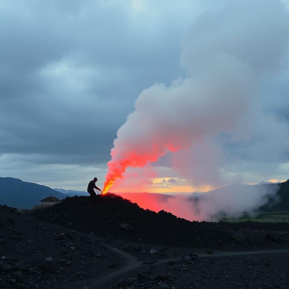Dream : Sweeping coal in a dream