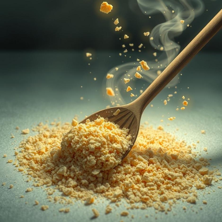 Dream : Sweeping crumbs in a dream