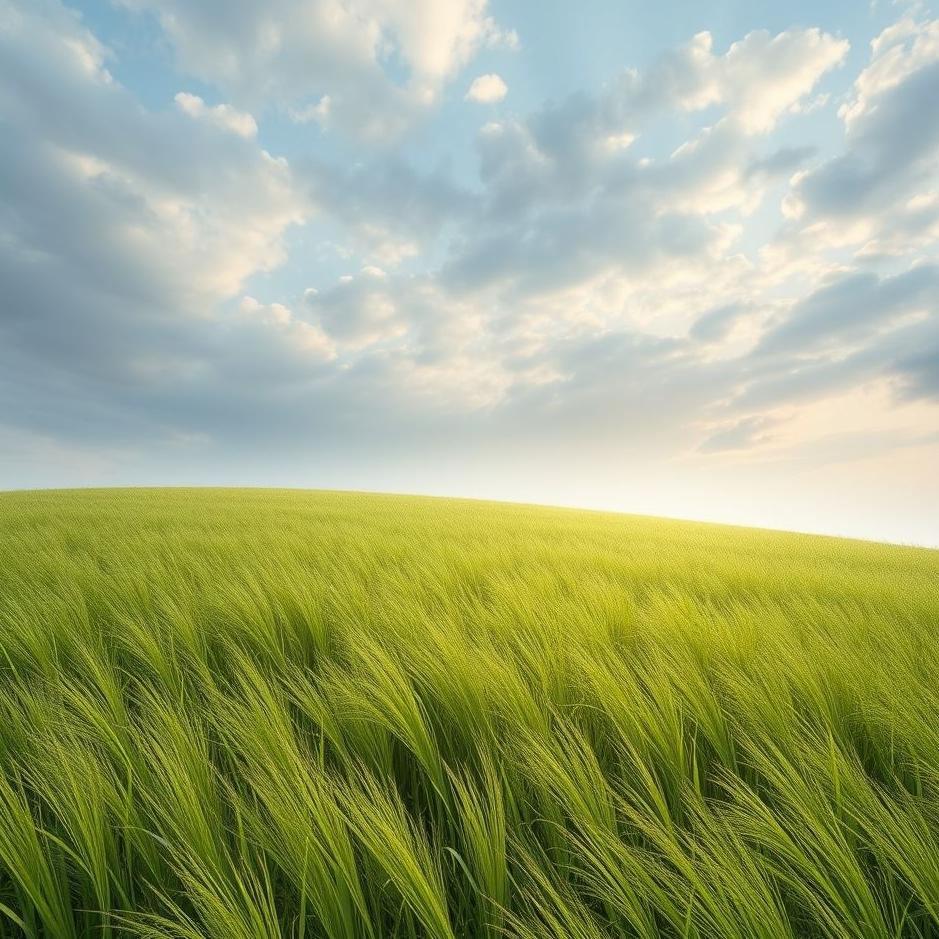 Dream : Sweeping grass in a dream