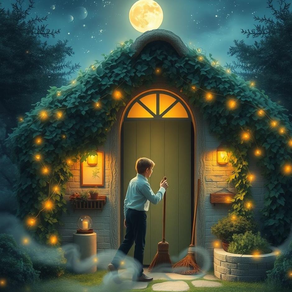 Dream : Sweeping the door of your house in a dream