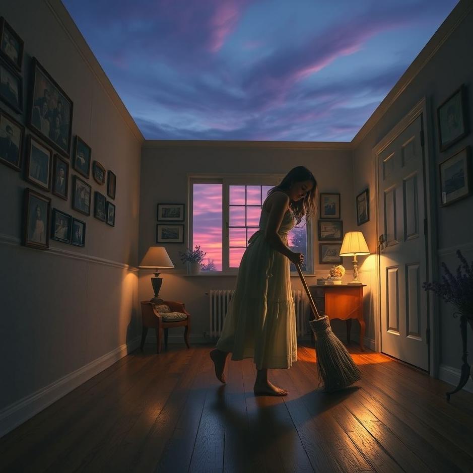 Dream : Sweeping your ex-lover's house in a dream