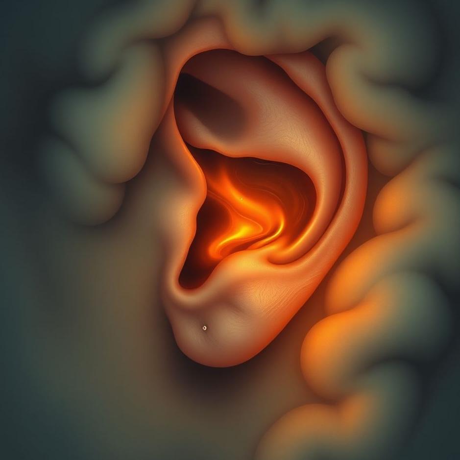 Dream : Swelling behind the ear in a dream