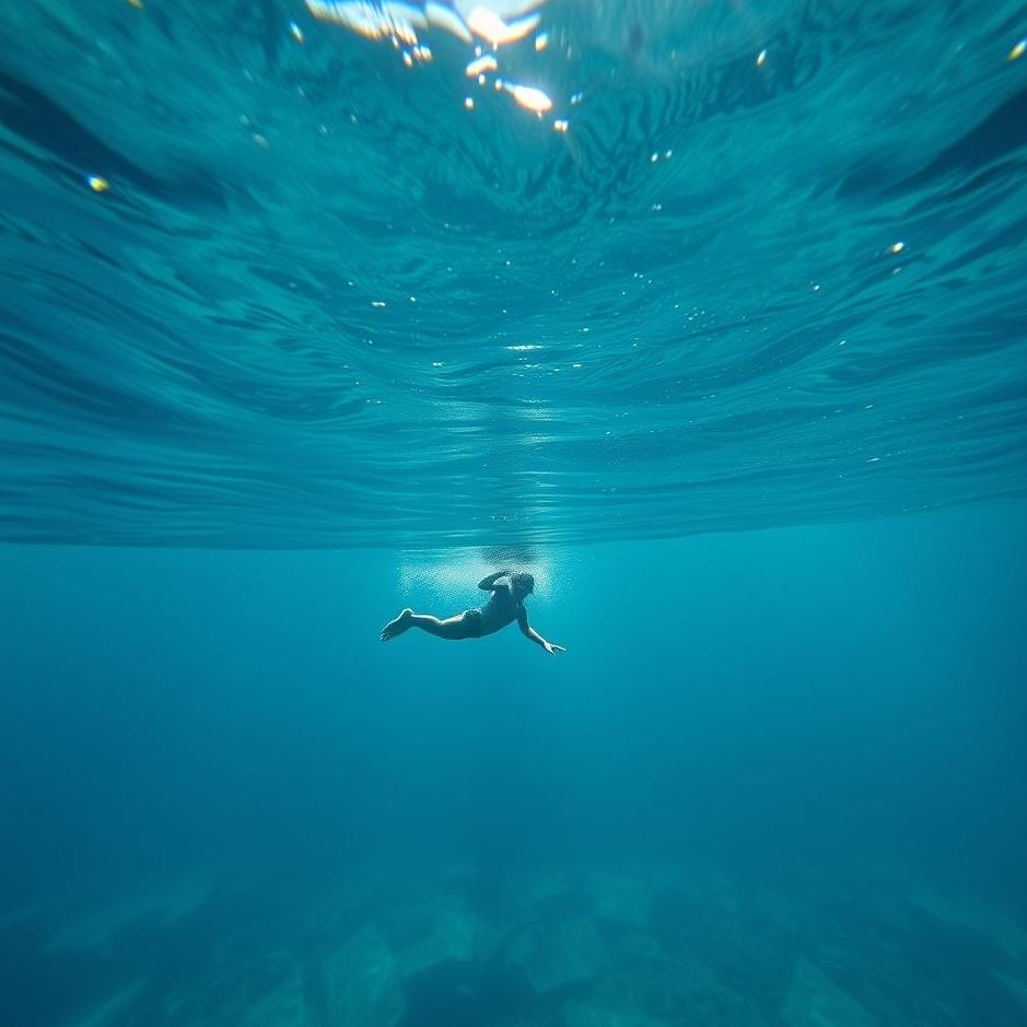 Dream : Swimming at the bottom of the ocean in a dream