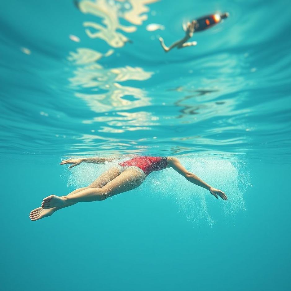 Dream : Swimming backwards in a dream