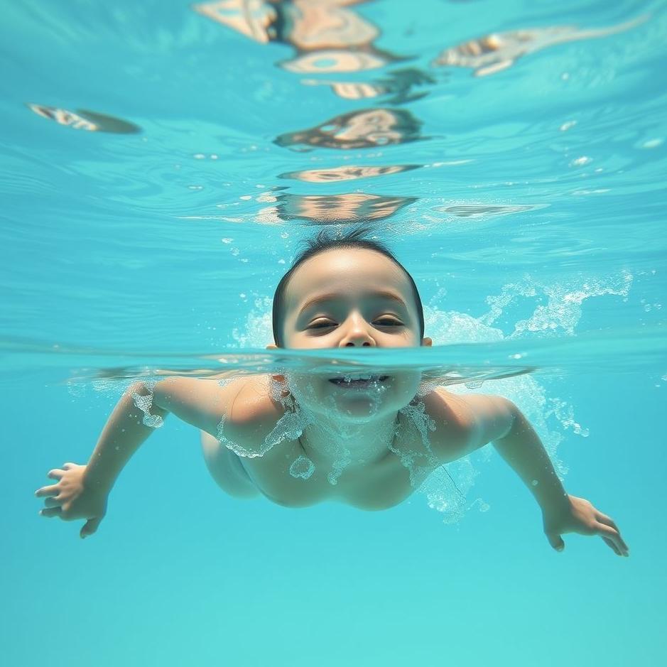 Dream : Swimming for the first time in a dream